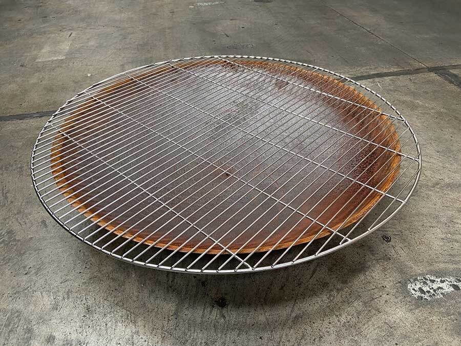 Fire Pit Cooking Grill 90cm