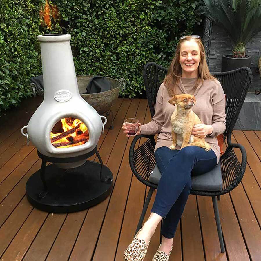 Aussie Heatwave Cast Alloy Chiminea