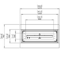 Cosmo 50 Fire Pit Table [Colour: Graphite]
