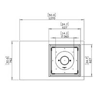 Manhattan 50 Fire Pit Table [Colour: Graphite]