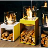 Pop 8L Designer Fireplace  [Colour: White]