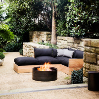 Large Molly (Mel) Drum Fire Pit  -  90cm diam 