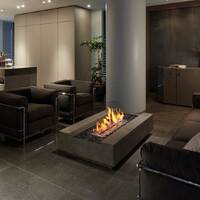 Cosmo 50 Fire Pit Table [Colour: Bone]