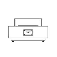 Manhattan 50 Fire Pit Table [Colour: Graphite]