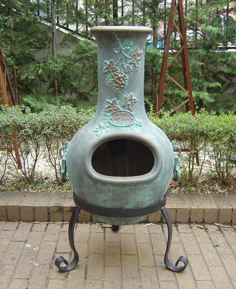 Bronze Chiminea