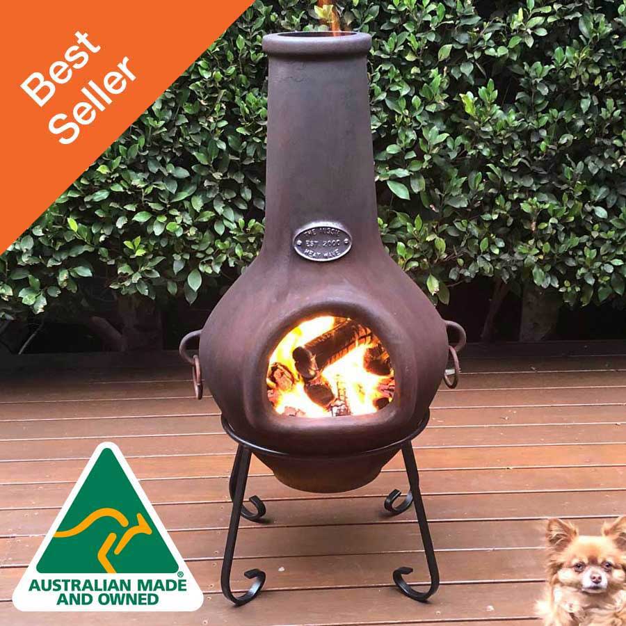 Mexican Clay Chiminea