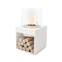 Pop 8L Designer Fireplace  [Colour: White]