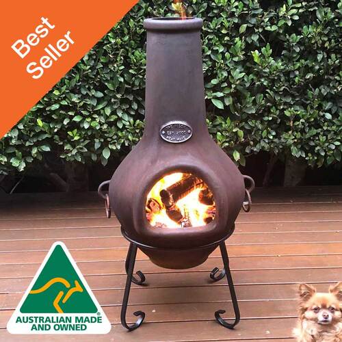 Aussie Heatwave - Classic Style - Cast Iron Chiminea