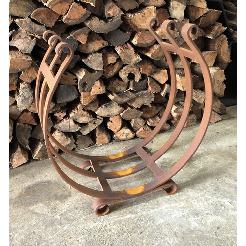 Wine Glass Style - Fire Wood Storage Unit 