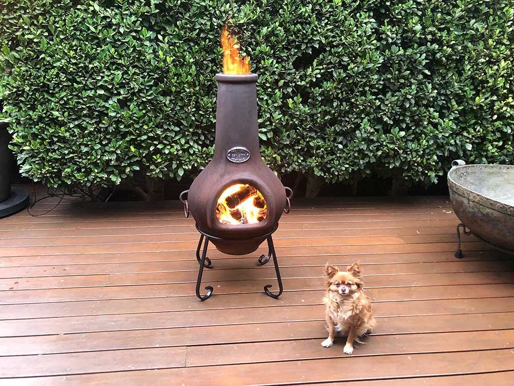 What are Chimineas made of?